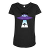 i want to leave Maternity Scoop Neck T-shirt