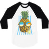 pineapple sunbathe 3/4 Sleeve Shirt