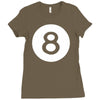 magic 8 ball Ladies Fitted T-Shirt
