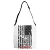 god bless america Adjustable Strap Totes