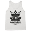 Queens Are Born In November Tank Top