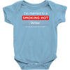 smoking hot writer tee Baby Onesie