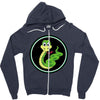 CUTE SNAKE Zipper Hoodie