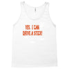 yes i can drive a stick Tank Top