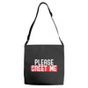 greet me Adjustable Strap Totes