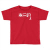 eat sleep climb   2 climbers distressed Toddler T-shirt