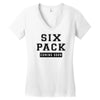 Six Pack Coming Soon Women's V-Neck T-Shirt