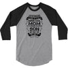 Super Cool Mom Of A Freaking Awesome Son 3/4 Sleeve Shirt