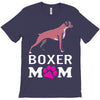 love boxer dog mom funny T-Shirt