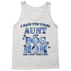 i have two tıtles aunt and dogmom an i rock them both flowers Tank Top