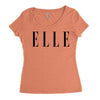 elle Women's Triblend Scoop T-shirt