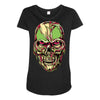 zombie look Maternity Scoop Neck T-shirt