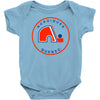 quebec nordiques hockey team Baby Onesie