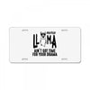 nurse lama License Plate