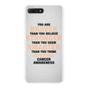 Braver Stronger Smarter Uterine Cancer Awareness iPhone 7 Plus Case
