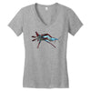 the reaper Women's V-Neck T-Shirt