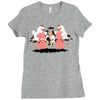piggybacks and chicken fights Ladies Fitted T-Shirt