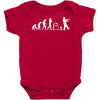 zombie evolution Baby Bodysuit