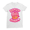 donut ghost Ladies Fitted T-Shirt