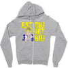 eat big get big Zipper Hoodie