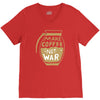 make coffee not war V-Neck Tee