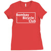 bombay bicycle club box logo Ladies Fitted T-Shirt