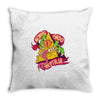 novus ordo reptilia Throw Pillow