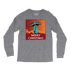 i want to believe santa parody Long Sleeve Shirts