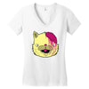 cat Women's V-Neck T-Shirt