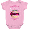 quens are born [your date] Baby Bodysuit