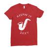 keepin it saxy Ladies Fitted T-Shirt