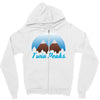population 51,201 Zipper Hoodie