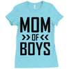 mom of boys Ladies Fitted T-Shirt