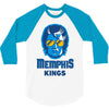 memphis kings 3/4 Sleeve Shirt