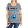I've Created a Monster Baby Boy Ladies Curvy T-Shirt