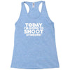 photographer shoot someone Racerback Tank