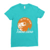 the man the myth the fishing Ladies Fitted T-Shirt