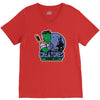 spooky city creatures   hockey team V-Neck Tee
