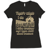 that`s what i do drive Ladies Fitted T-Shirt