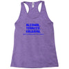 funny t shirt alcohol tobacco firearms who's bringing the chips tee Racerback Tank