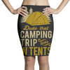 dude that camp trip in tents funny Pencil Skirts