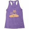what's up beaches (2) Racerback Tank