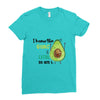 Avocado Ladies Fitted T-Shirt