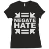 negate hate Ladies Fitted T-Shirt