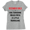 December Girls Ladies Fitted T-Shirt