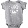 shalom y'all Baby Bodysuit