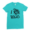 i (fear) vegas Ladies Fitted T-Shirt