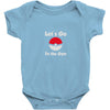 let's go to the gym Baby Onesie