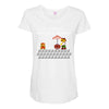 no princess only khlav kalash Maternity Scoop Neck T-shirt