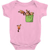 pocket red pandas Baby Bodysuit